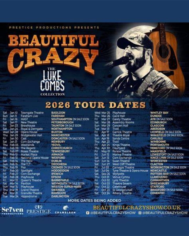 Luke Combs Concert Dates & Tickets Frontier Touring