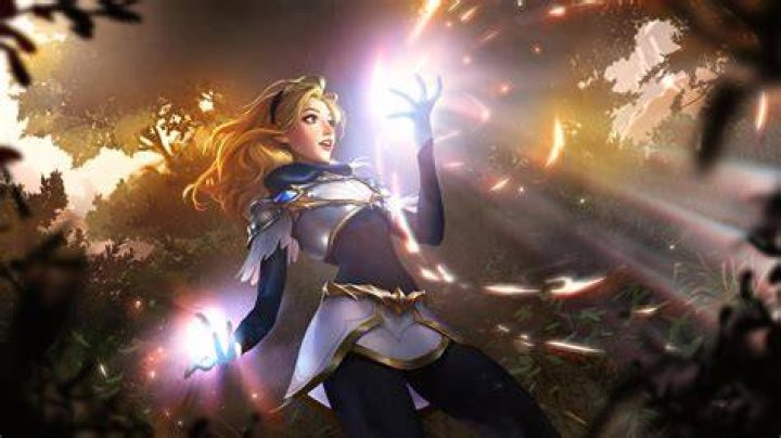 Lux from League of Legends.
