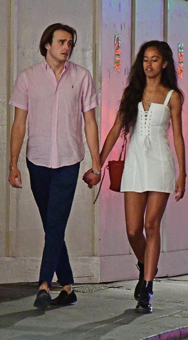 Malia Obama spotted in Mayfair London with boyfriend Rory Farquharson