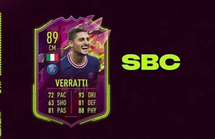 Marco verratti FIFA 22 Rulebreakers SBC stats
