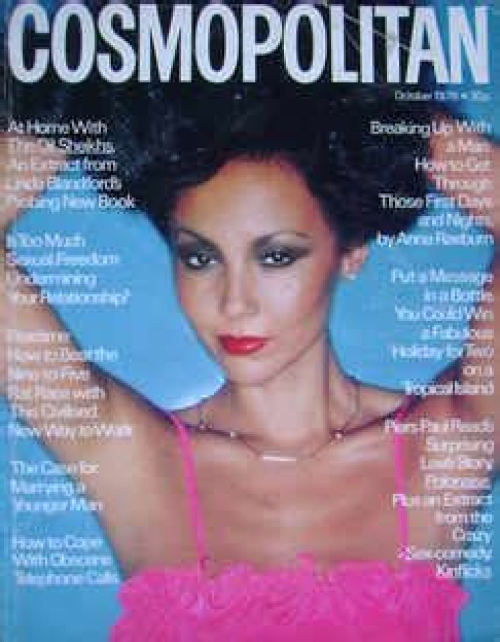 Marie Helvin for Cosmopolitan Magazine, October 1976 Cosmopolitan