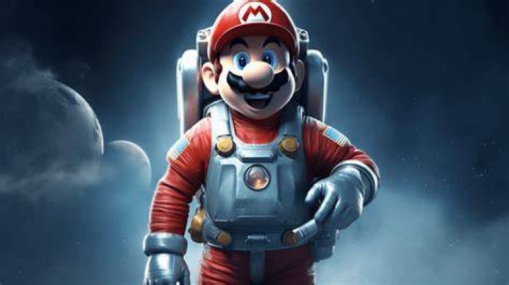 mario using jetpack in mario sunshine