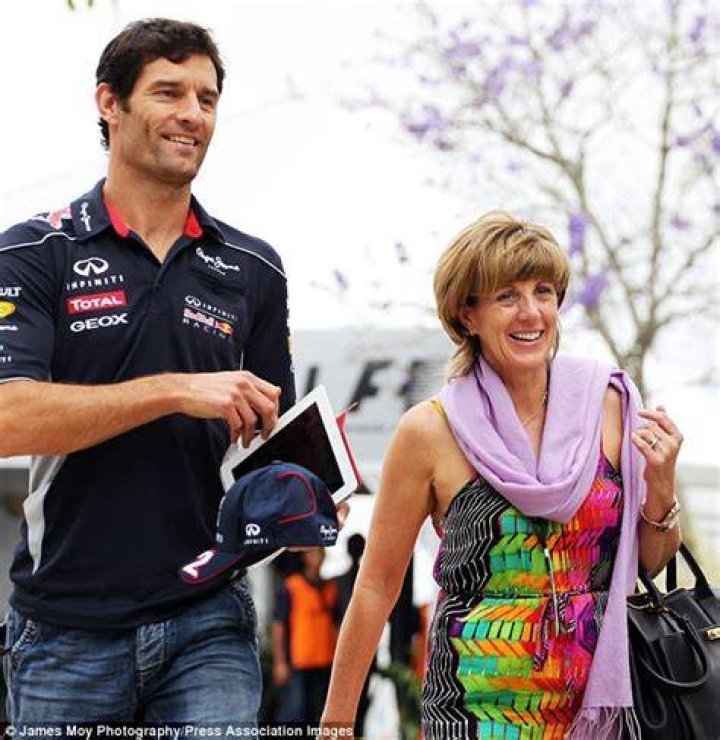 Mark Webber speaks openly about his long term partner and love of his