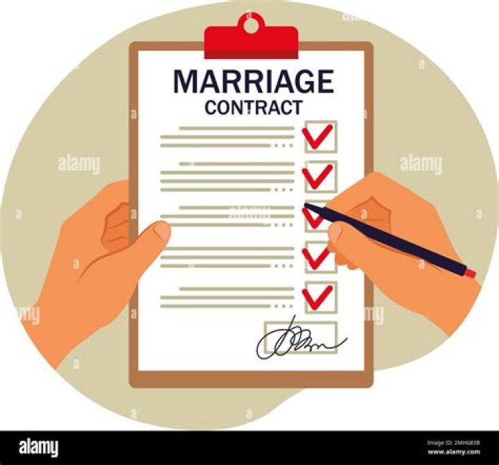 Marriage Seen Through a Contract Lens The New York Times