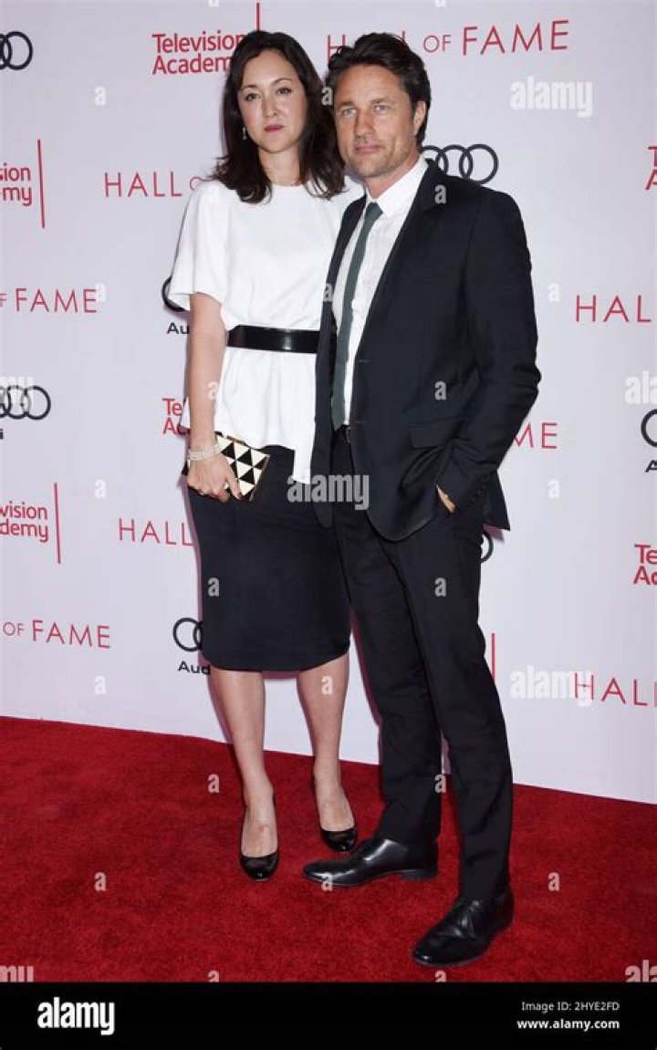 Martin Henderson and Helen Randag at 24th Hall of Fame Ceremony