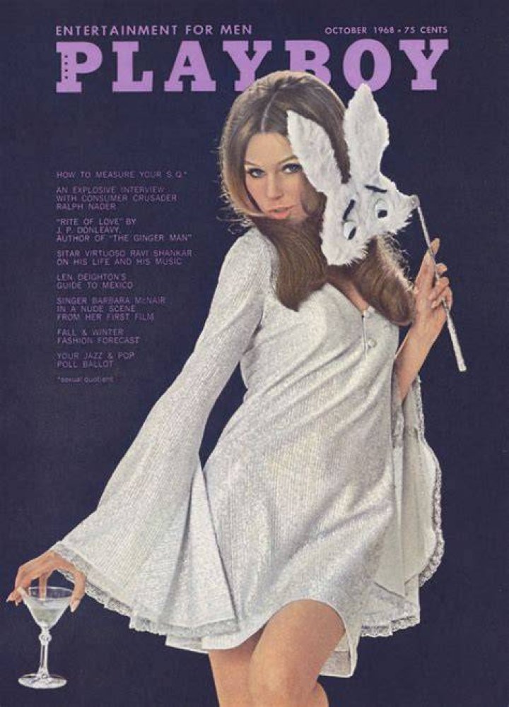 Mavin Playboy Magazine October 1968 Centerfold Intact Vargas Girl