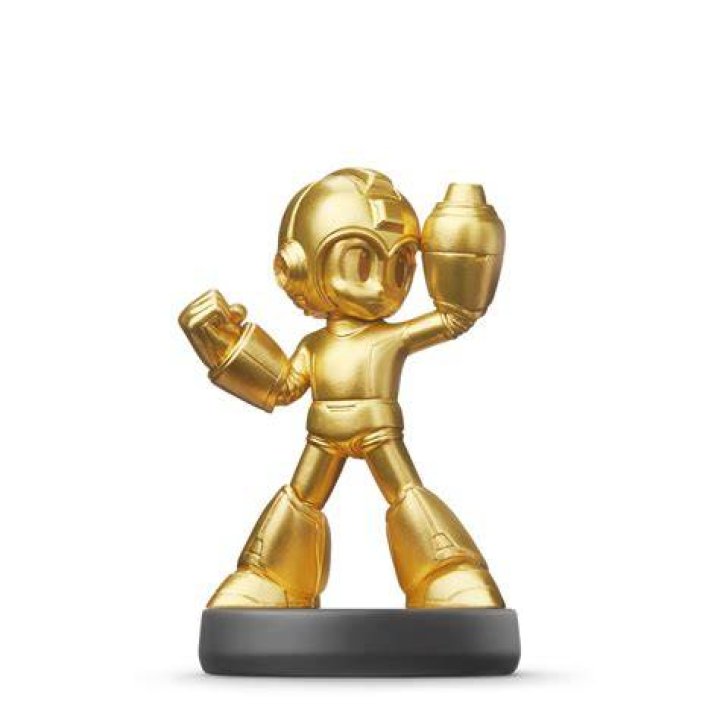 mega man gold edition amiibo