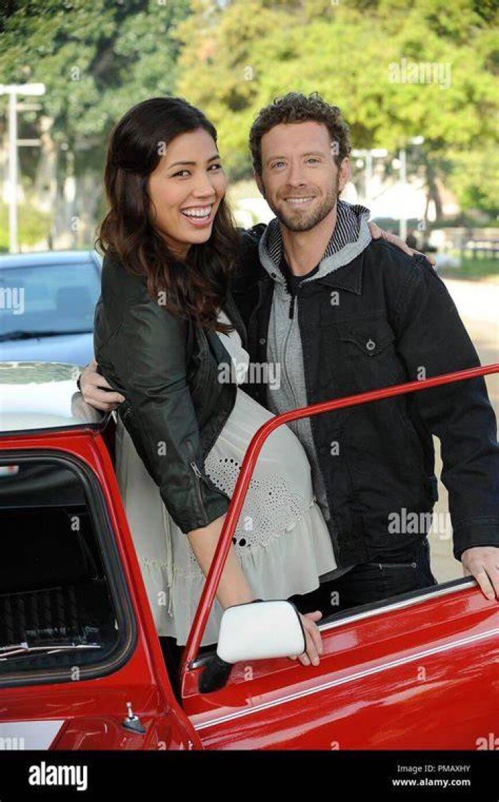 Michaela Conlin and T.J. Thyne with the child actor who plays Michael