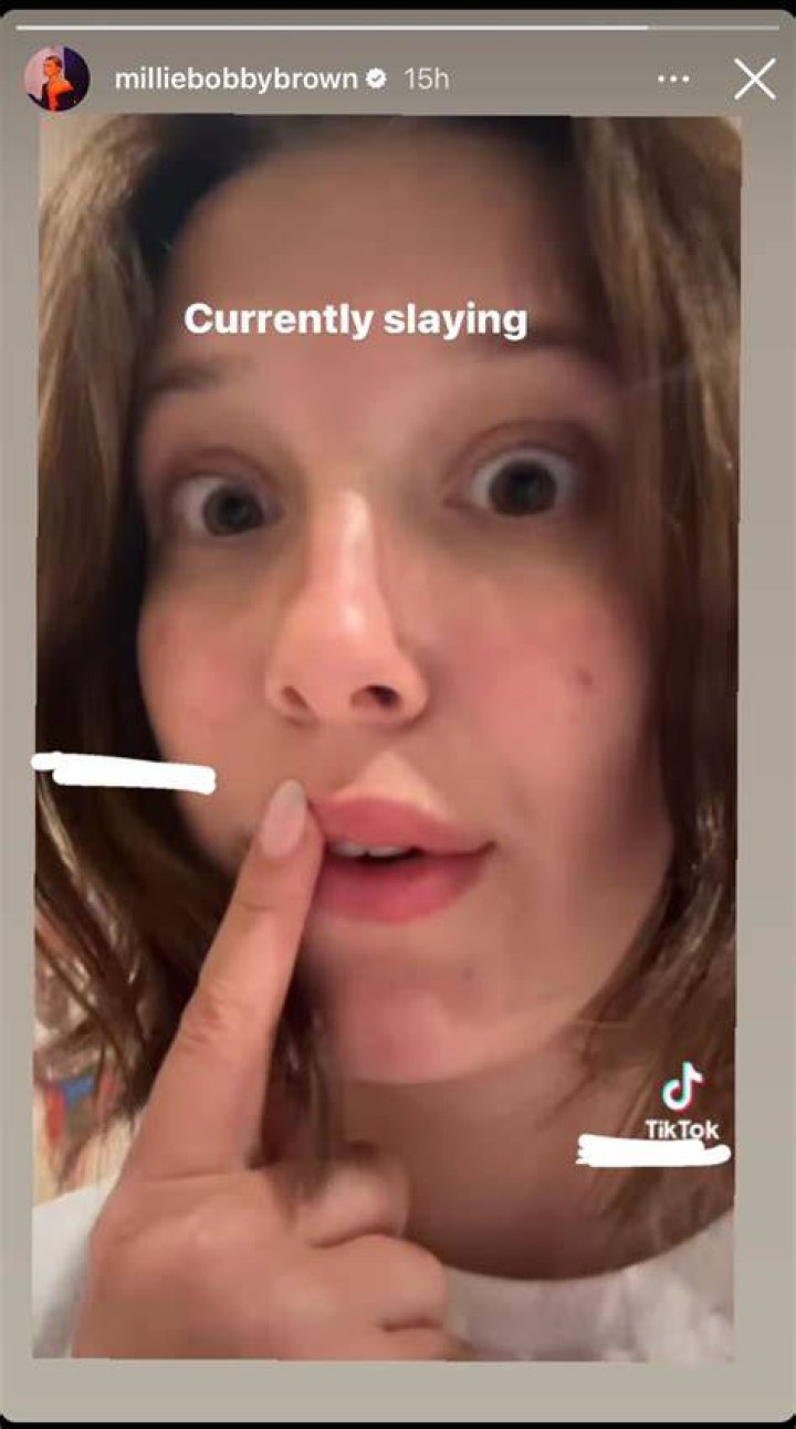 Millie Bobby Brown TikTok comments