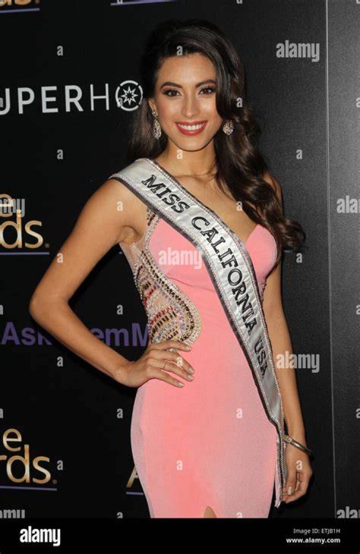 Miss California USA Natasha Martinez arrives at the The 84th Annual