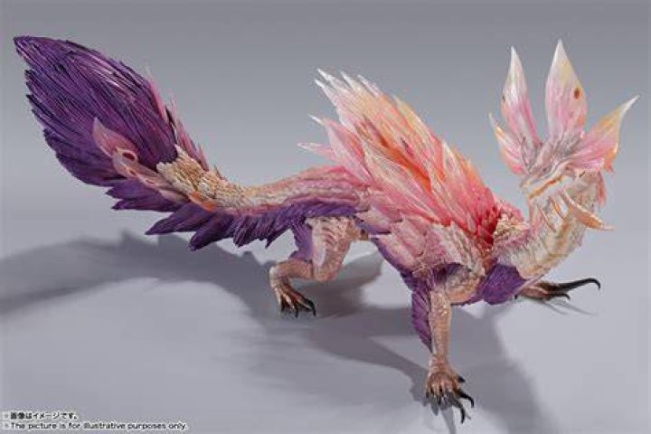 Monster Hunter Rise Mizutsune S.H.MonsterArts Statue