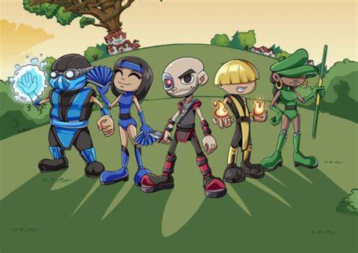 Mortal Kombat kids cartoon