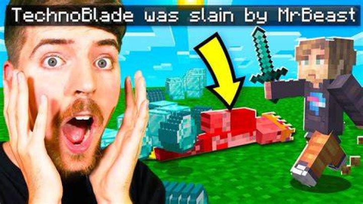 MrBeast in Minecraft YouTube challenge