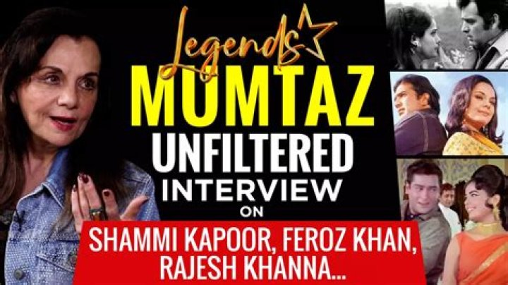 Mumtaz opens up about romance with Shammi Kapoor