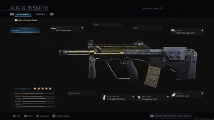 MW AUG loadout