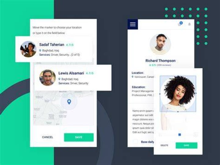 myFixer community marketplace by Vita Badzhane on Dribbble