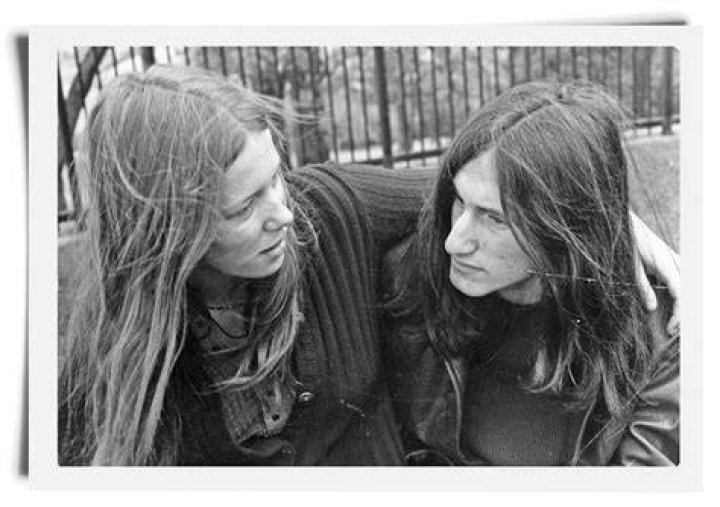 Nancy Young and Geddy Lee, together since the 70s Rush albums, Geddy