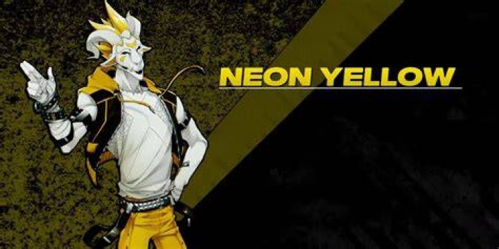 Neon White Yellow and Red cutscene