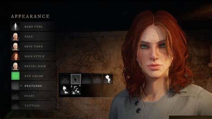 new world character in a medieval plague doctor mask