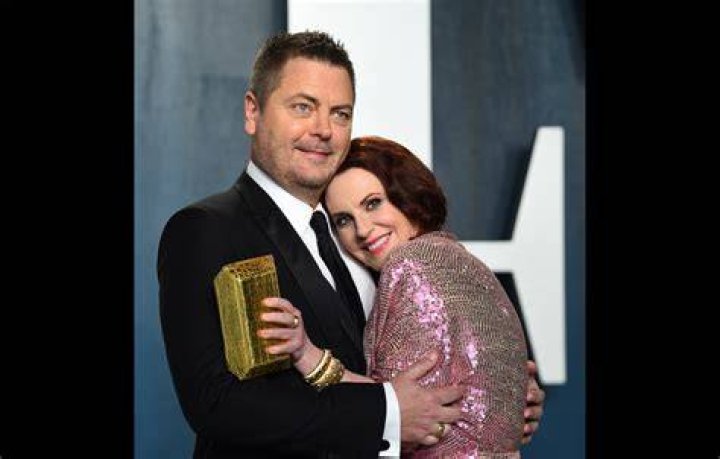 Nick Offerman spotted in Syracuse; wife Megan Mullally filming new