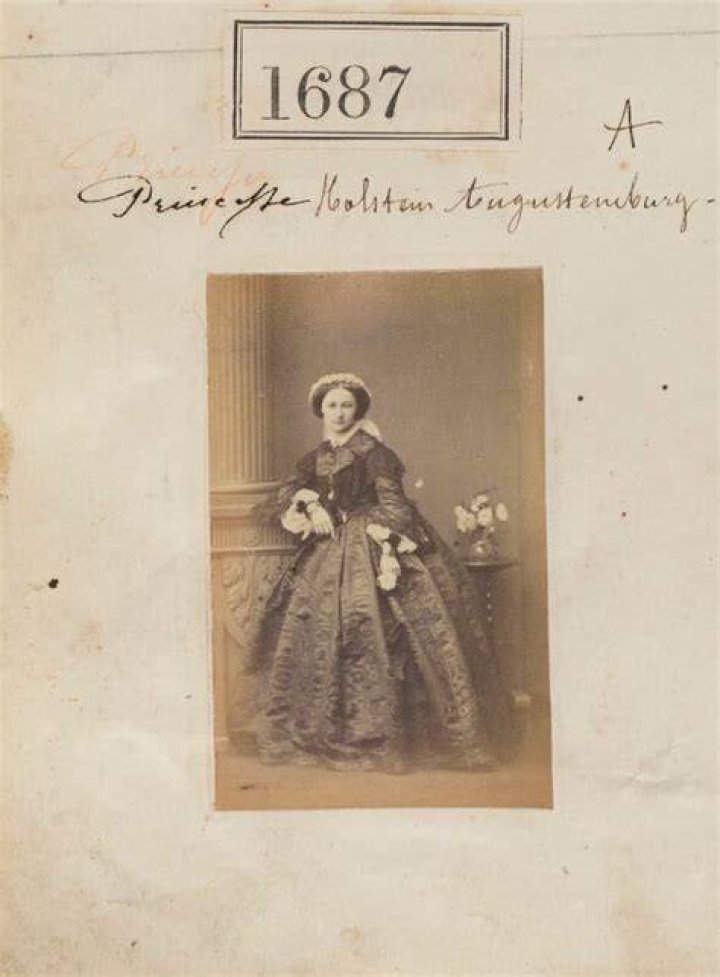 NPG x131717; Princess Adelheid of HohenloheLangenburg Portrait