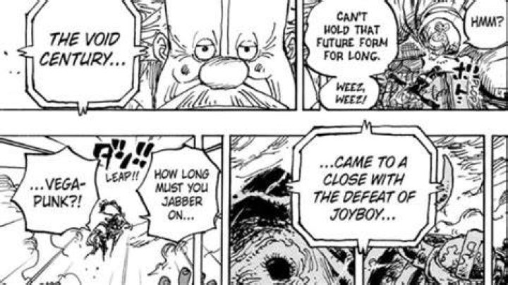 One Piece Vegapunk message Chapter 1109