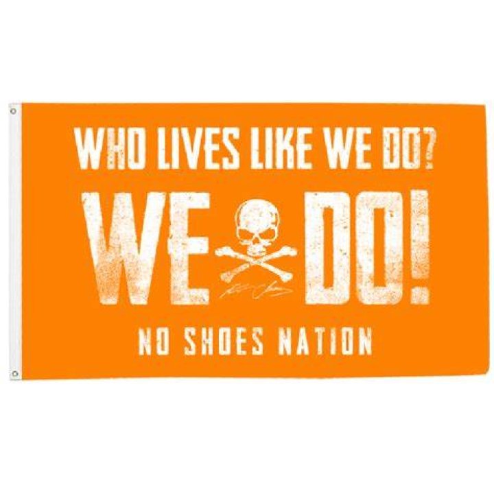 Orange We Do 3' X 5' Flag Kenny Chesney