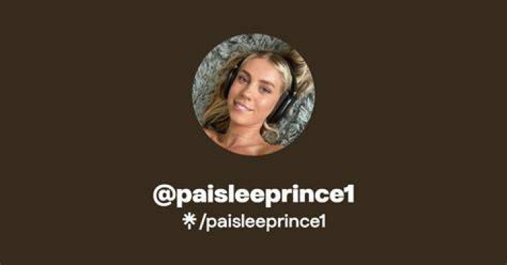 Paisleeprince1 OnlyFans profile, photos and links OnlyAccounts.io