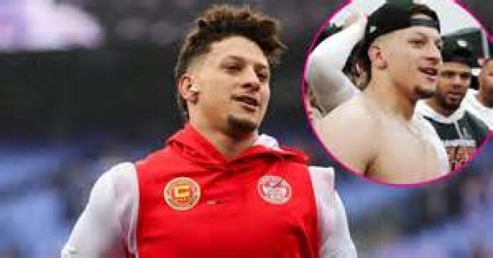 Patrick Mahomes Feels Attacked by Shirtless Locker Room Footage Us Weekly