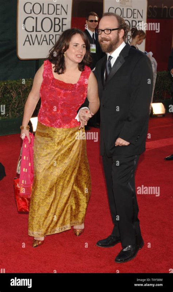 Paul Giamatti Wife Elizabeth Cohen Editorial Stock Photo Stock Image