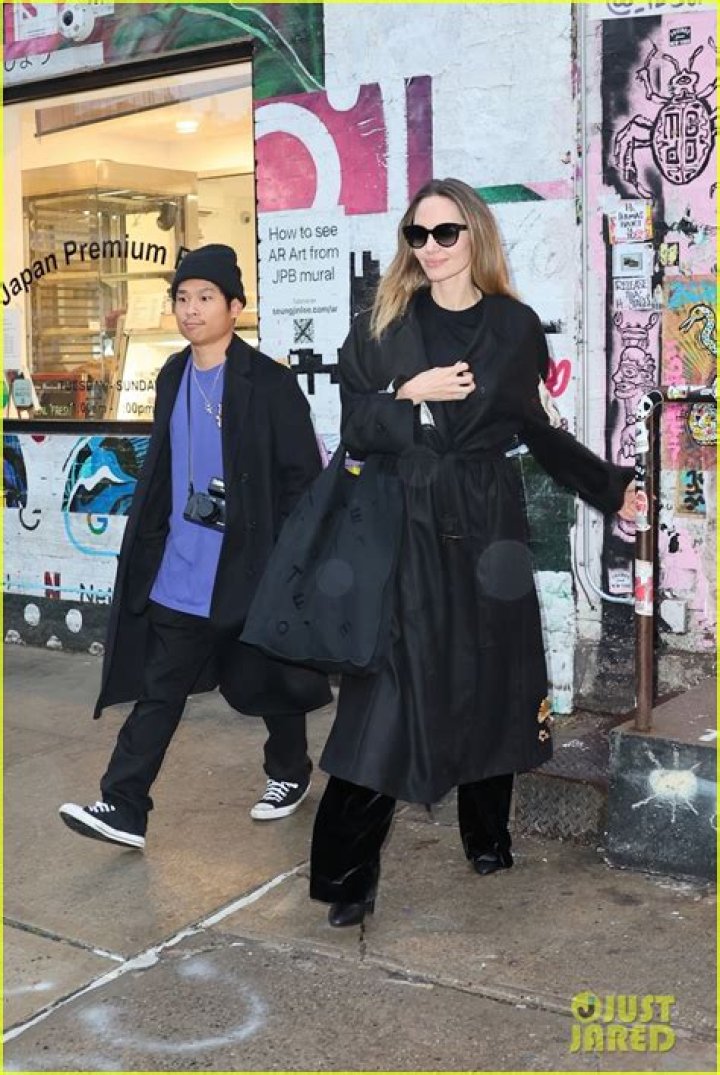 Pax JoliePitt Spotted in Downtown Manhattan with Angelina Jolie