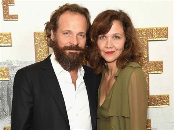 Peter Sarsgaard and Maggie Gyllenhaal at the "The Magnificent Seven