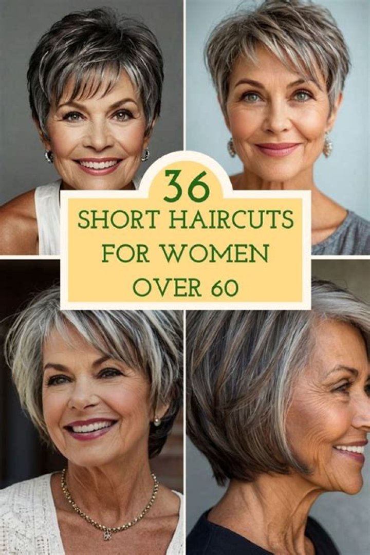 Pin on short haircuts for older women