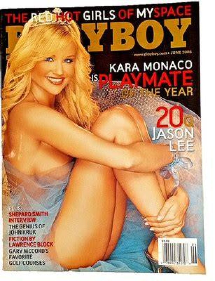 Playboy Magazine June 2006 Kara Monaco Playmate Of The Year on eBid