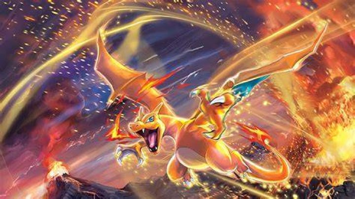 Pokemon Brilliant Stars Charizard wallpaper screenshot.