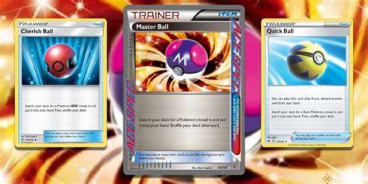 pokemon cards with pokeball