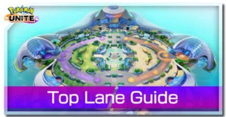 Pokemon Unite top lane goal zone healing