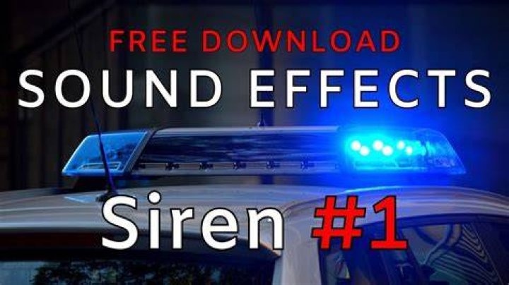 Police siren