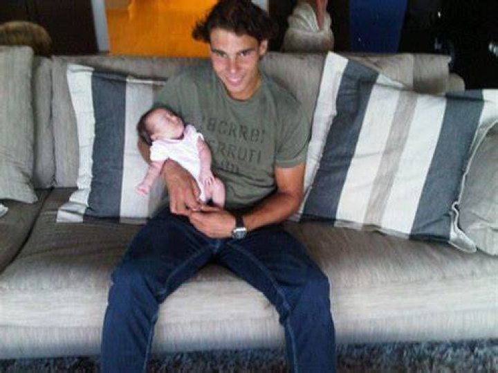 Rafa and Carla Moya,daughter Carlos Moya Rafael Nadal Wallpaper
