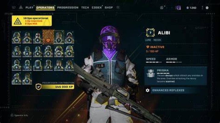 Rainbow Six Extraction diamond headgear for Maelstrom Protocol