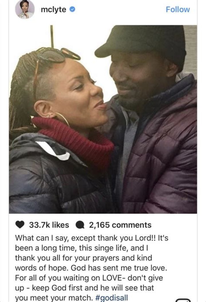 Rapper MC Lyte Is Married!