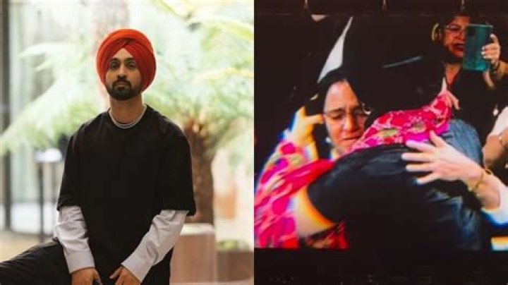 Rare Pics Of Diljit Dosanjh Wife Sandeep Kaur & Son Leaked Out Amid