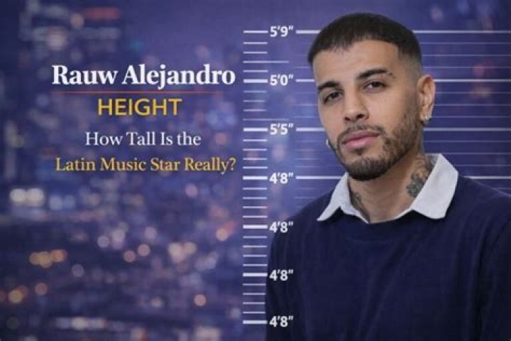 Rauw Alejandro Height
