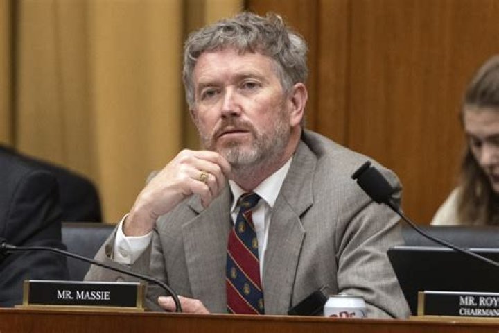 Republican Rep. Thomas Massie announces his wife Rhonda has died