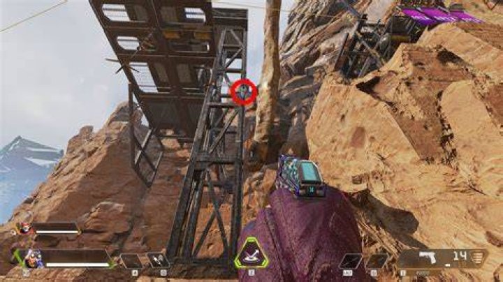 Revenant climbing Apex Legends