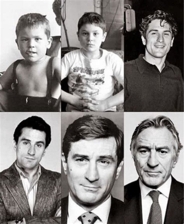 Robert DeNiro through the years / Robert DeNiro a trav&eacute;s de los a&ntilde;os