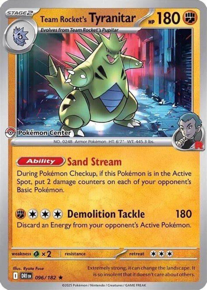 Rock Smash Exclusive Tyranitar