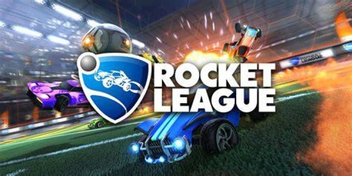 Rocket League key art showing a purple car