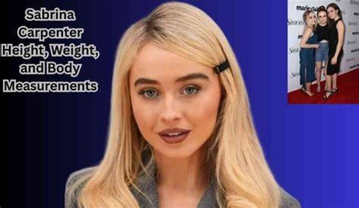 SABRINA CARPENTER HEIGHT & WEIGHT Height Compare