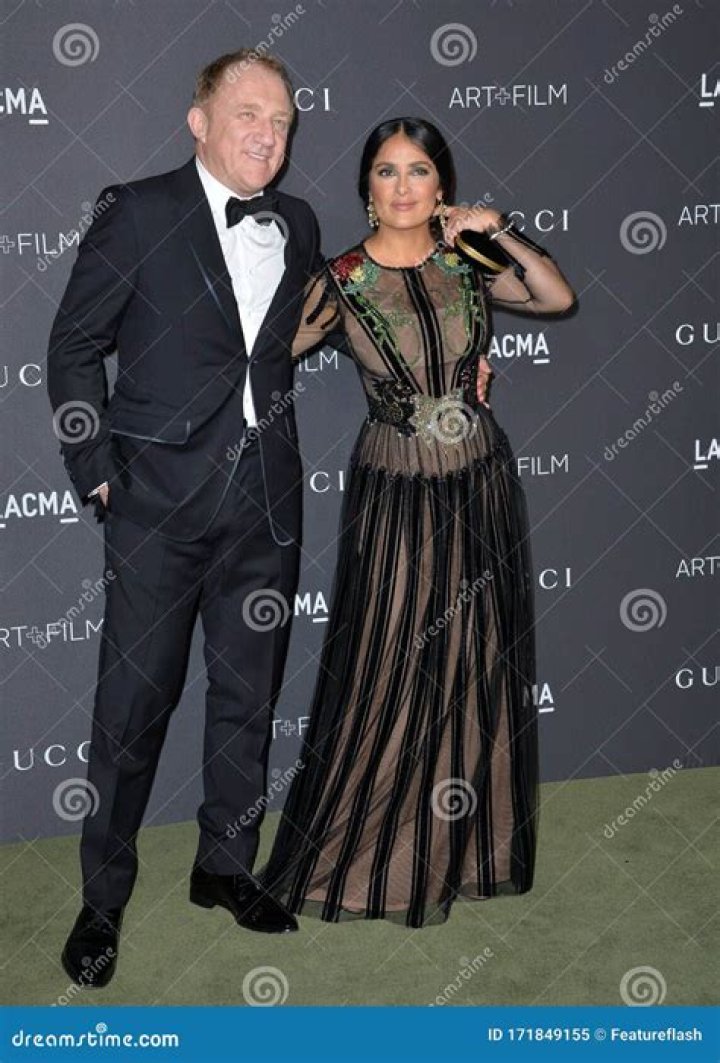 Salma Hayek and FrancoisHenri Pinault Celebrities Who Got Married on